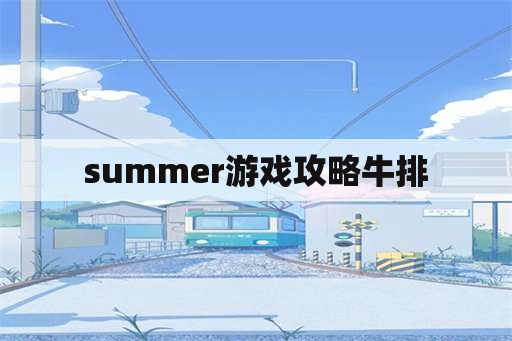 summer游戏攻略牛排