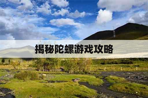 揭秘陀螺游戏攻略 揭秘陀螺游戏攻略