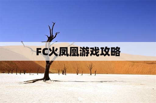 FC火凤凰游戏攻略