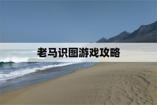 老马识图游戏攻略