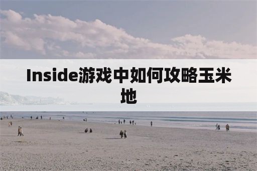 Inside游戏中如何攻略玉米地