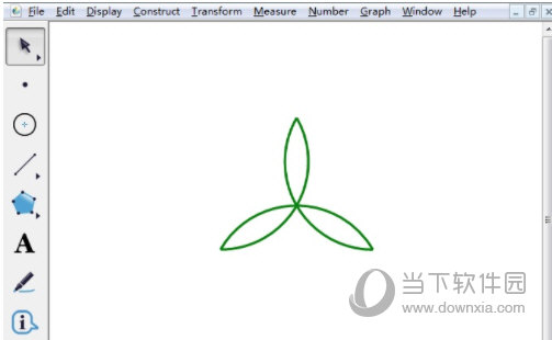 几何画板如何画三星状图形绘制方法介绍
