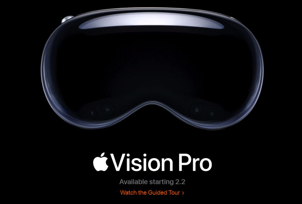 苹果VisionPro头显10天卖了近20万台