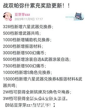 战双帕弥什四周年福立有哪些四周年福立一览