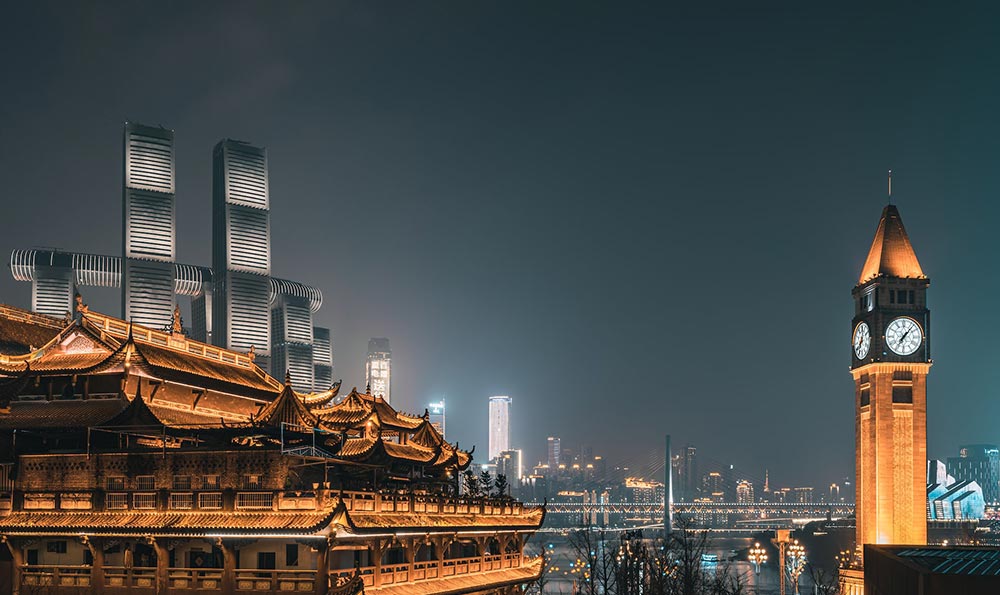 上海锦江乐园夜市