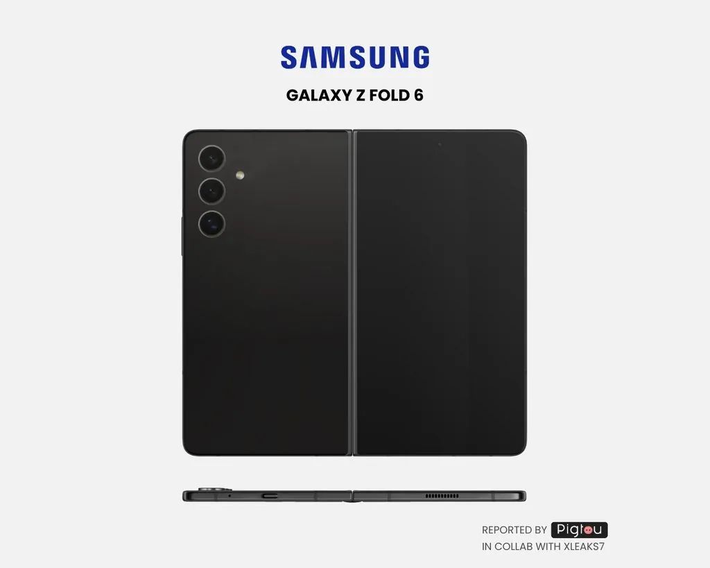 三星GalaxyZFold6细节曝光：折叠厚度11mm配备4600mAh电池
