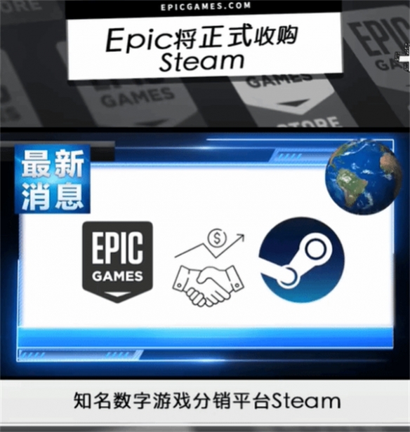 Epic发布愚人节整活节目：收购Steam小黄油免费发售