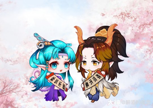 画作：你更喜欢哪一对情侣呢