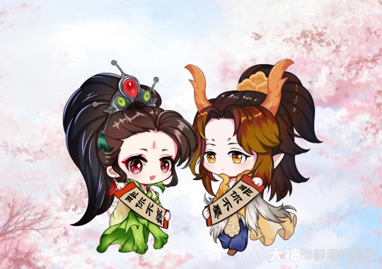 画作：你更喜欢哪一对情侣呢