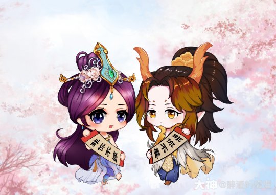 画作：你更喜欢哪一对情侣呢