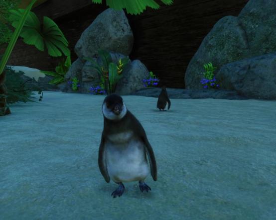 动物园之星回古系列之企鹅栖息地，企鹅乐园极地新家