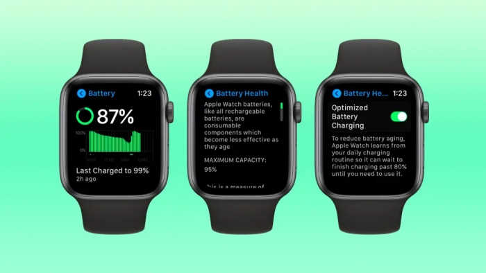 AppleWatch的电池健康查看方法
