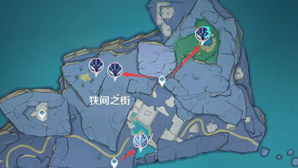 原神深海龙蜥分布图讨伐路线一览