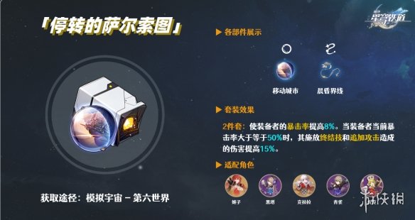 崩坏星穹铁道雪衣遗器选择推荐