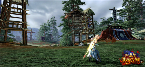 一曲凌云霸气唱笑傲江湖OL烽火连城豪情图赏