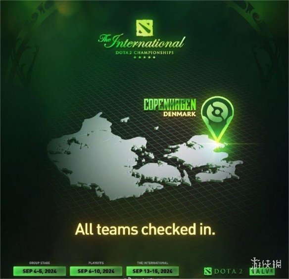 DOTA2TI13小组赛：三支中国战队9月4日丹麦开赛