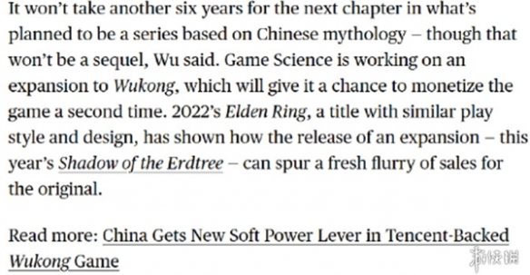 黑神话投资人称：DLC正在开发中，未来还会继续拓展
