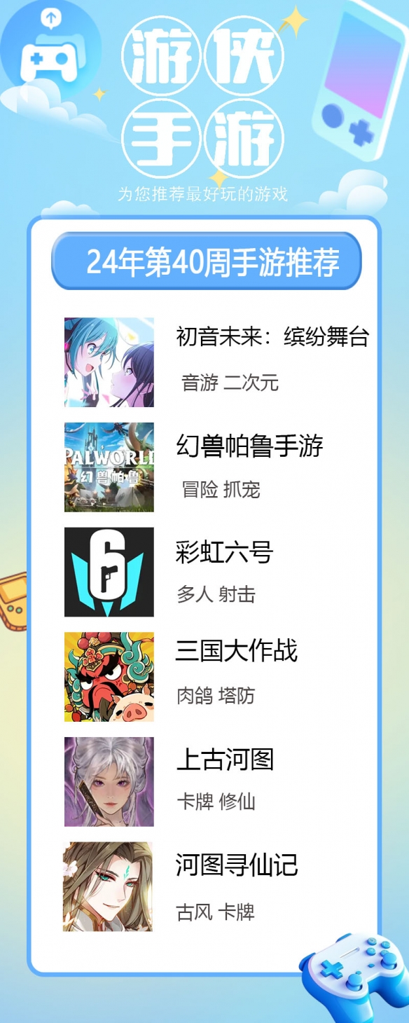 2024年第40周最佳手游初音未来：缤纷舞台：和Miku一起