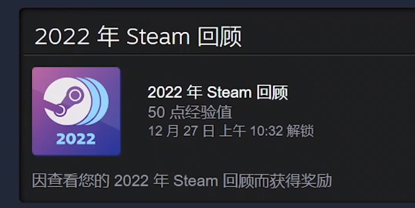 Steam年度回顾咋看