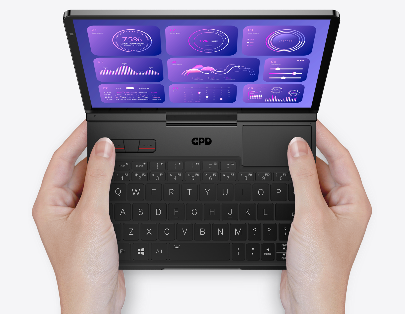 GPD8.8寸迷你电脑上新，Pocket4模块化接口设计，4999元起