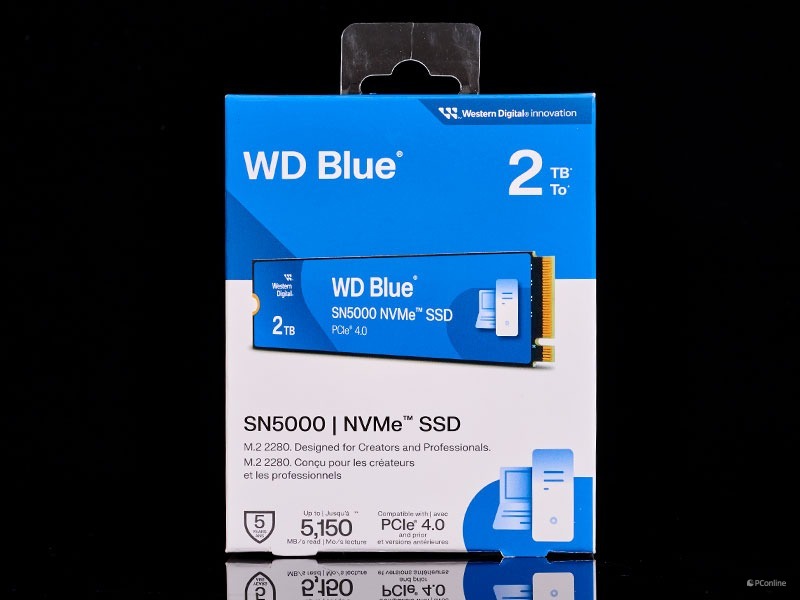 西部数据WDBlue™SN5000NVMe固态硬盘2TB评测：又快又稳，为AI而生