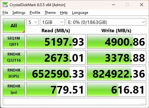 西部数据WDBlue™SN5000NVMe固态硬盘2TB评测：又快又稳，为AI而生