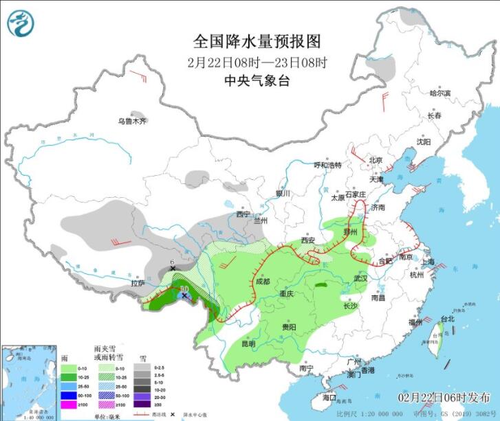 西南黄淮江南等有弱降雨 又一股冷空气将入侵我国