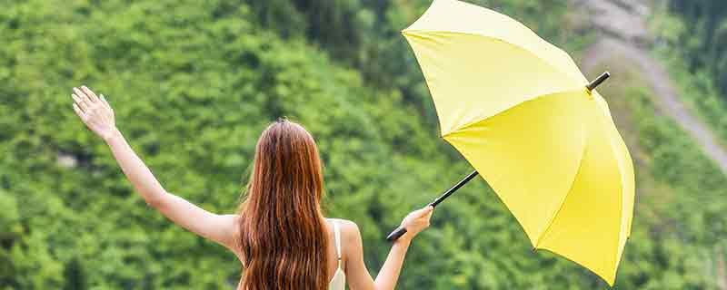 遮阳伞可以遮雨吗