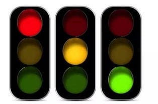 交通信号灯中的黄灯表示什么 