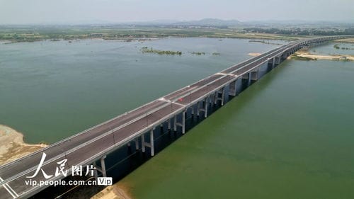 湖北宜城 汉江二桥即将通车 
