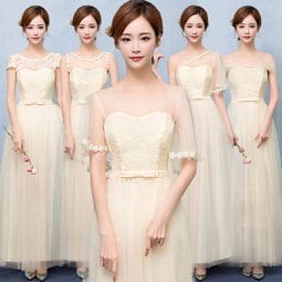 秋冬季新款伴娘服长款韩版姐妹团女宴会中式长袖主持人晚礼服 