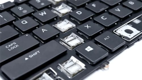 ALIENWARE CHERRY MX X型鸥翼式机械键盘