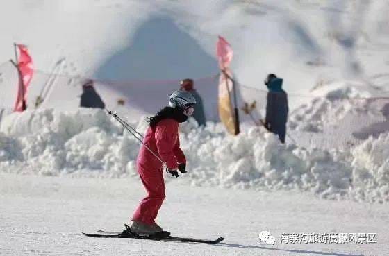 海寨沟滑雪场 滑雪 冬天的正确打开方式