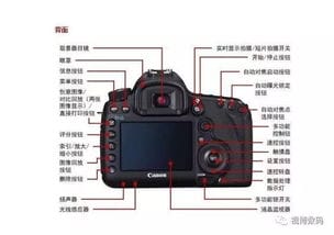 佳能单反相机机身按键功能详细图解及介绍 