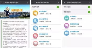 郑州车管所和服务站都可业务预约了 