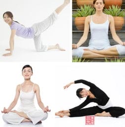 瑜伽视频教程 瑜伽瘦腰减肥动作教学 
