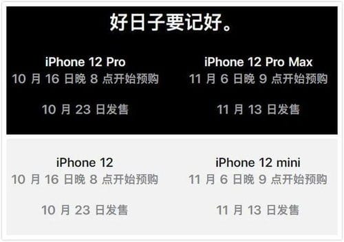 iphone各机型参数对比 带你了解新款iPhone 12系列四款机型