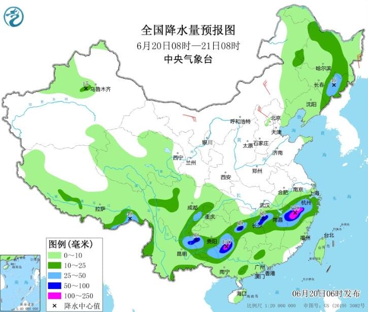 华南江南等有大范围较强降雨 北方新一轮高温即将到来