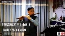 颤音练习三 少年儿童笛子教程 P87 竹笛教学示范演奏
