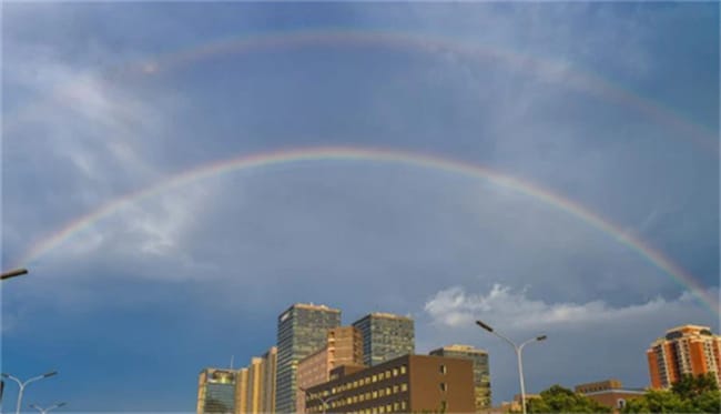北京出现双彩虹 双彩虹是如何形成的？