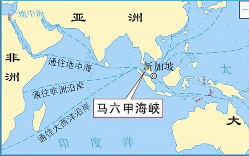 马六甲海峡属于哪个国家 马六甲海峡由哪个国家管辖地图