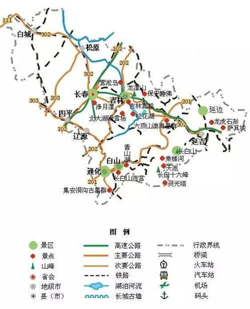 中国各省旅游地图精简版,速收藏