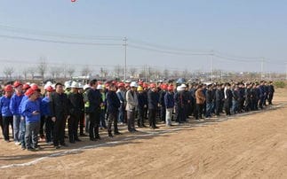 淳化县2019年重点项目建设动员会在润镇工业园区召开
