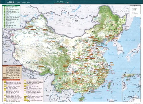 中国旅游地图全图高清版