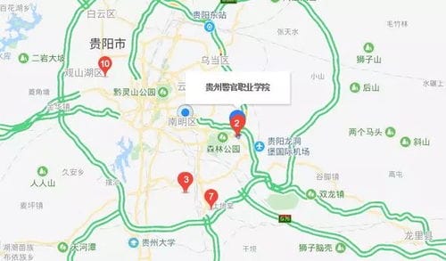 2019国考,贵州考区部分考点的乘车路线