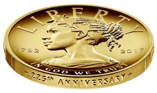 美纪念币自由女神首见 非裔 铸币局 未来还有亚裔 西裔