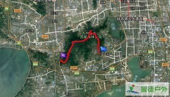 苏州旺山周围徒步登山路线及轨迹图总结