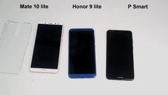 华为Mate 10 Lite 华为Honor 9 lite 华为P Smart 开箱对比评测 