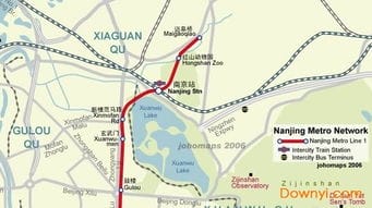 南京1号线线路图下载 南京地铁1号线线路图下载高清版 当易网 