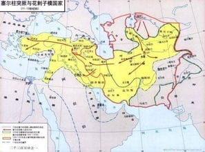 谁可以给我一张成吉思汗西征的亚欧地图 